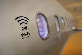 Side fuselage image with Wifi symbol